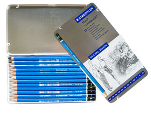 施德樓-藍桿繪圖鉛筆組