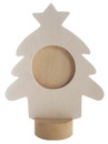 DIY-木製聖誕樹造型相框(5入/包)