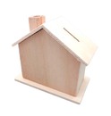 DIY-木製房屋存錢罐