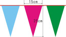 彩色塑膠三角旗(450cm)